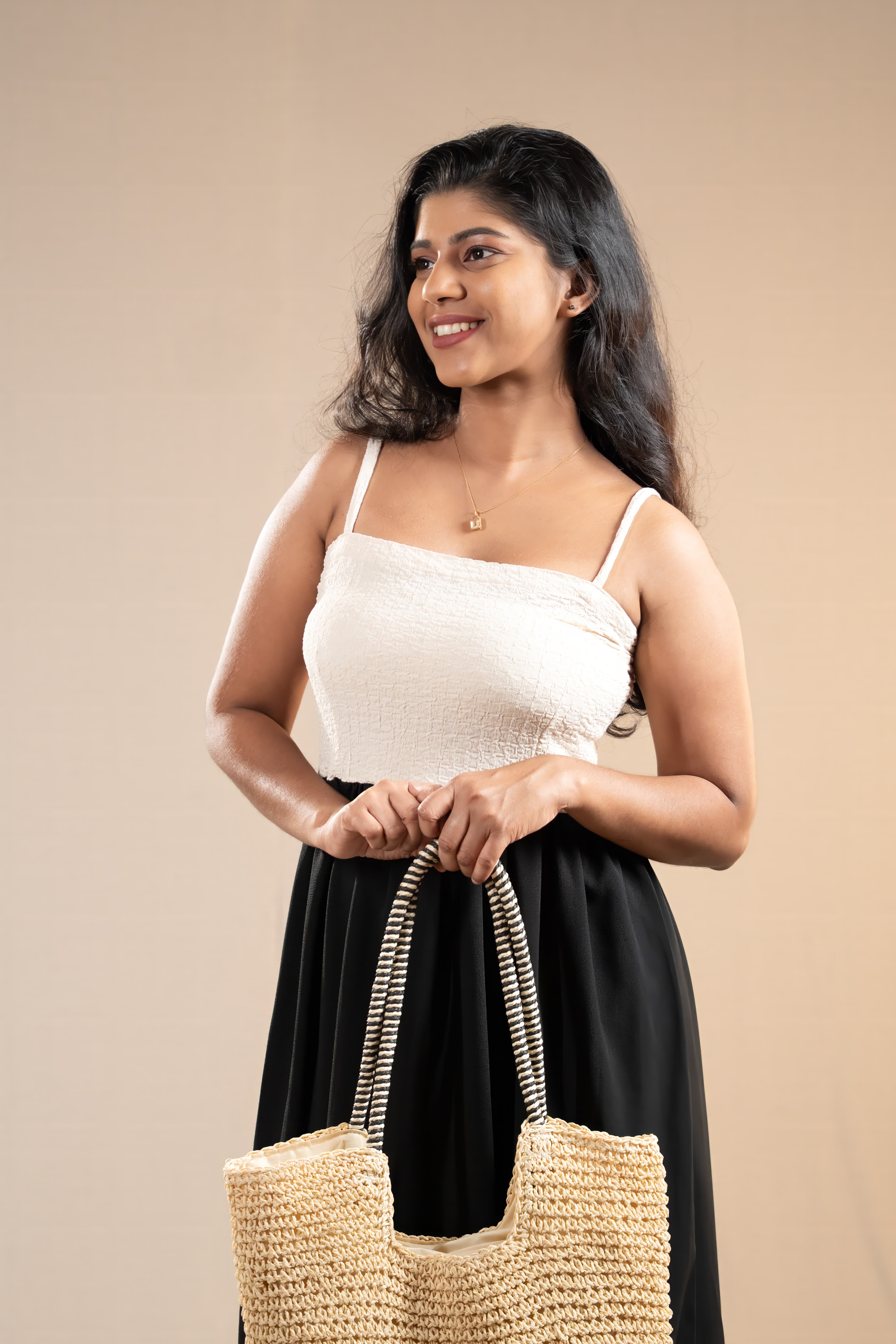 Sage Drift Dress | Smocked Tie-Strap Maxi | Adum Culture
